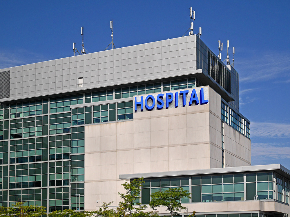 modern hospital building Hospitals